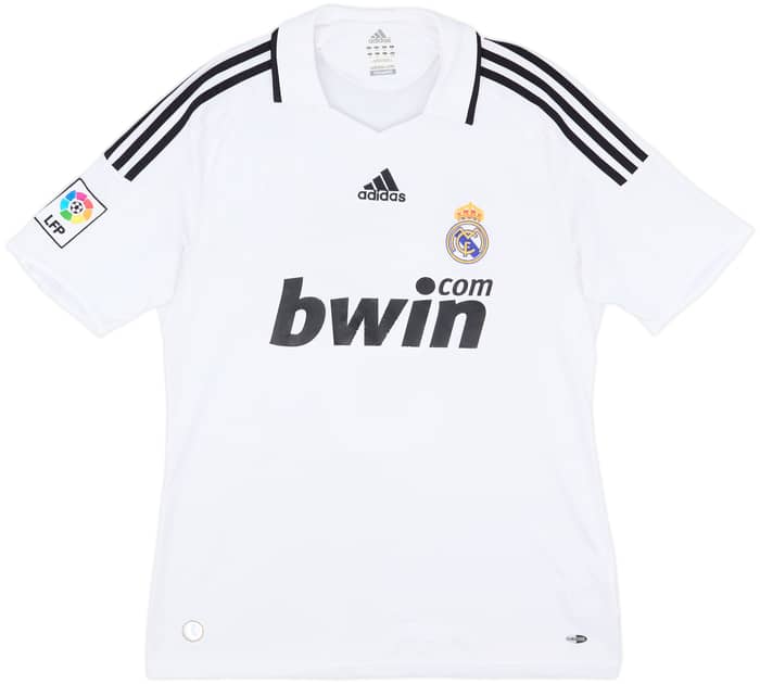 2008-09 Real Madrid Home Shirt Cannavaro #5 - 6/10 - (M)