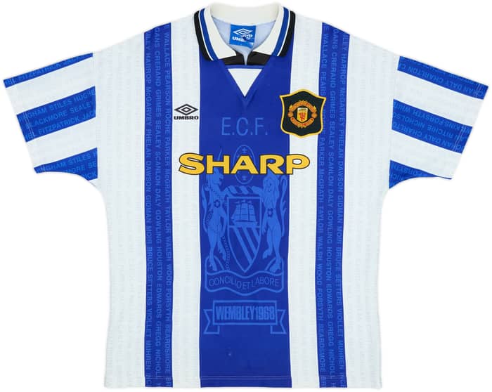 1994-96 Manchester United Third Shirt Cantona #7 - 5/10 - (L)