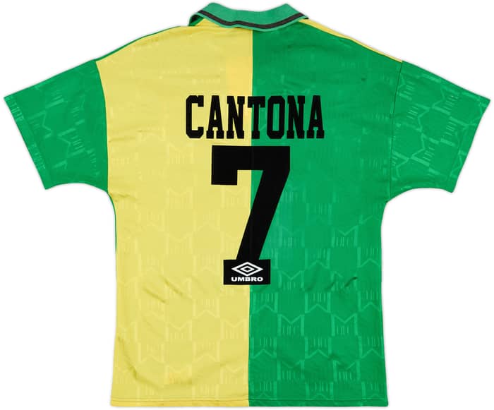 1992-94 Manchester United Third Shirt Cantona #7 - 7/10 - (M)