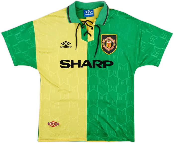 1992-94 Manchester United Third Shirt Cantona #7 - 7/10 - (M)