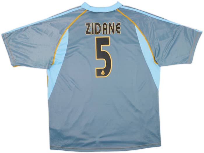 2003-04 Real Madrid Third Shirt Zidane #5 - 6/10 - (XL)