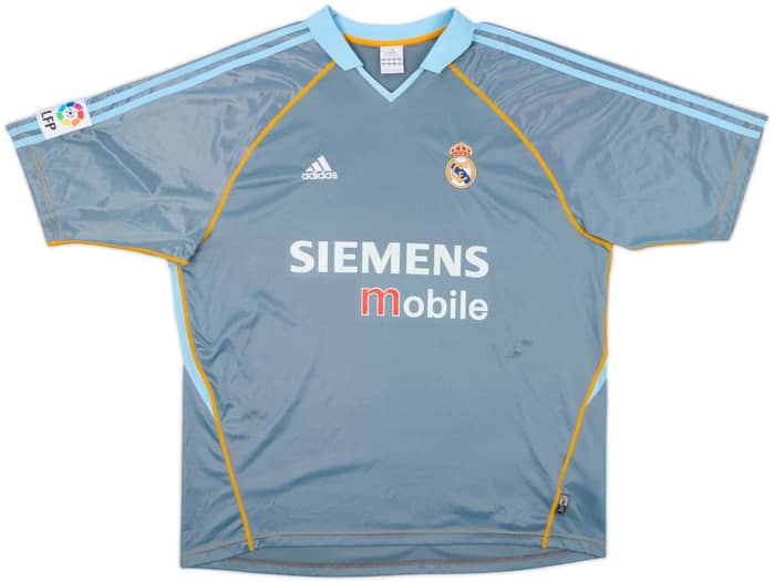 2003-04 Real Madrid Third Shirt Zidane #5 - 6/10 - (XL)