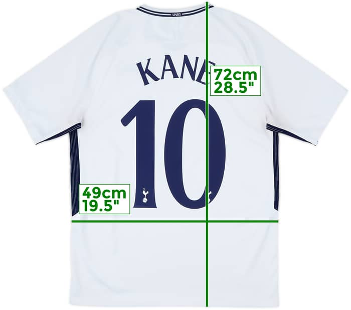 2017-18 Tottenham Home Shirt Kane #10 - 6/10 - (M)