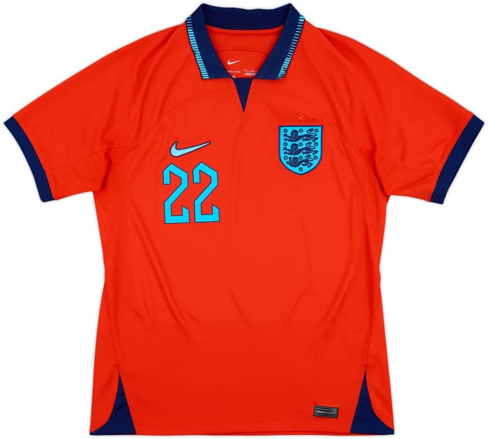 2022-23 England Away Shirt Bellingham #22 - 9/10 - (M)