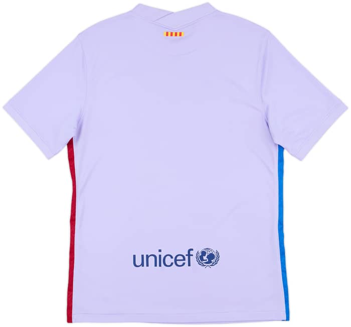 2021-22 Barcelona Away Shirt - 9/10 - (M)