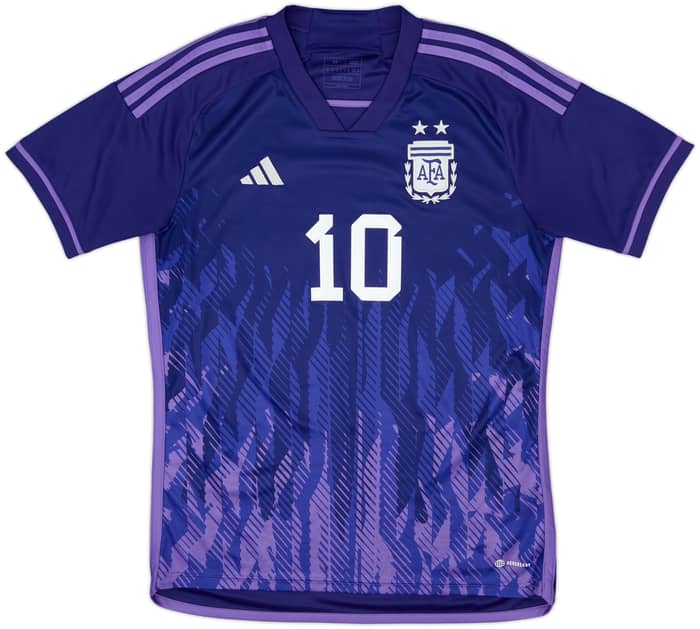 2022-23 Argentina Away Shirt Messi #10 - 10/10 - (M)