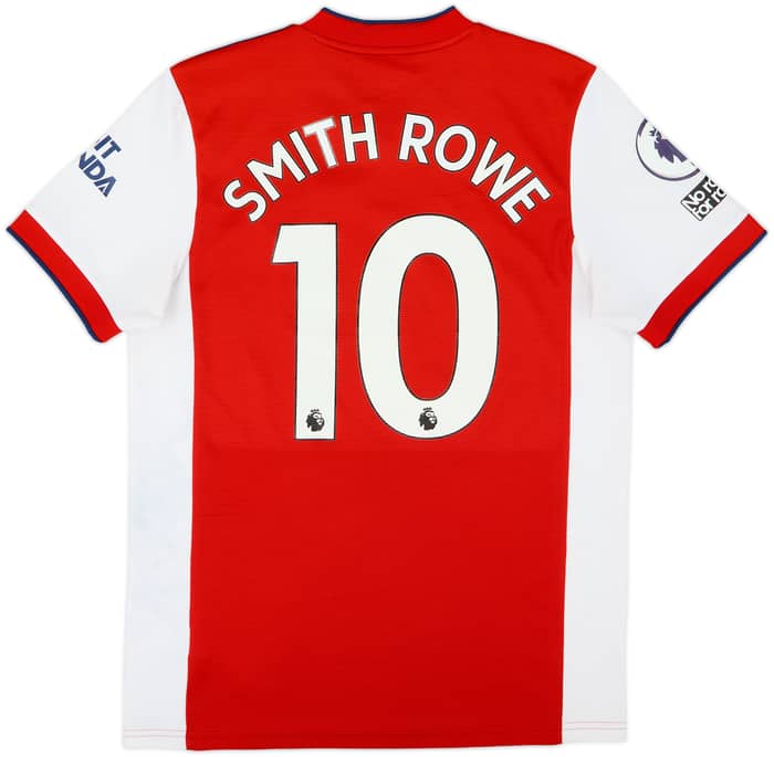 2021-22 Arsenal Home Shirt Smith Rowe #10 - 7/10 - (M)