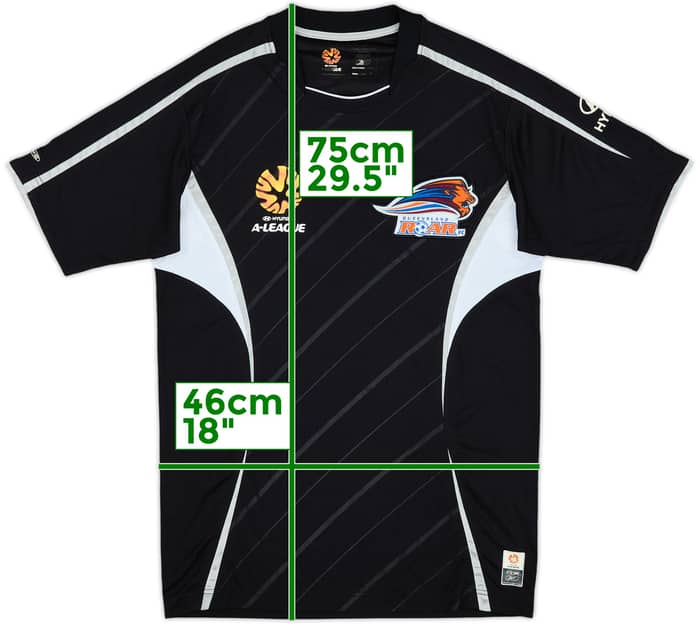 2005-07 Queensland Roar Reebok Training Shirt - 8/10 - (M)