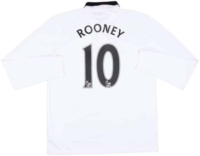 2014-15 Manchester United Away L/S Shirt Rooney #10 - 9/10 - (L)