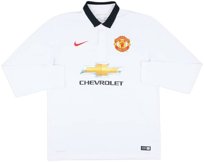 2014-15 Manchester United Away L/S Shirt Rooney #10 - 9/10 - (L)
