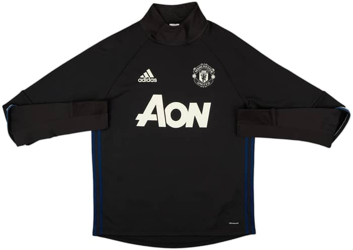 2016-17 Manchester United adidas Drill Top - 9/10 - (M)