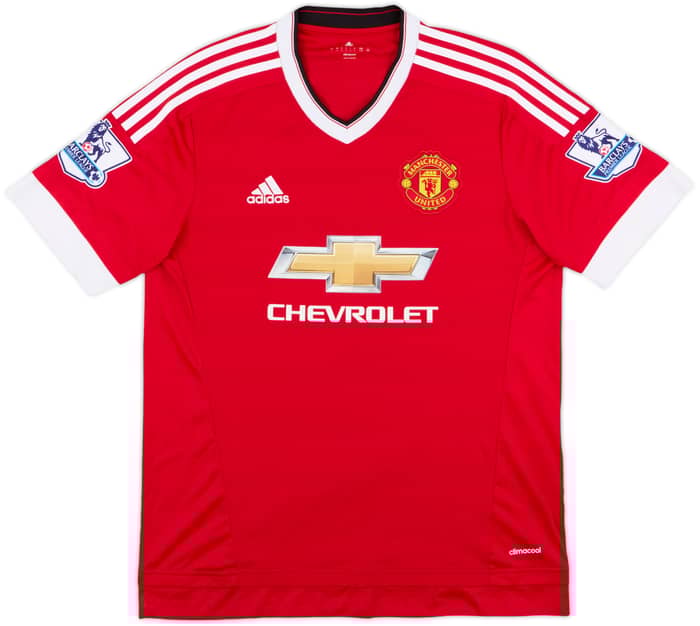 2015-16 Manchester United Home Shirt Martial #9 - 6/10 - (L)