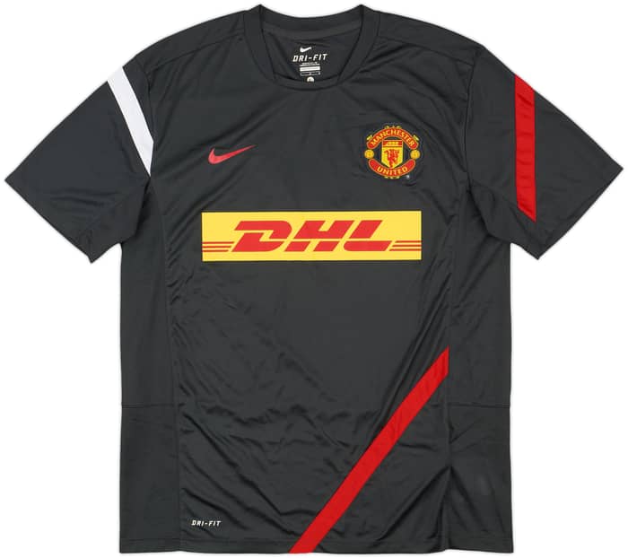 2012-13 Manchester United Nike Training Shirt - 10/10 - (L)