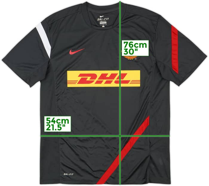 2012-13 Manchester United Nike Training Shirt - 10/10 - (L)