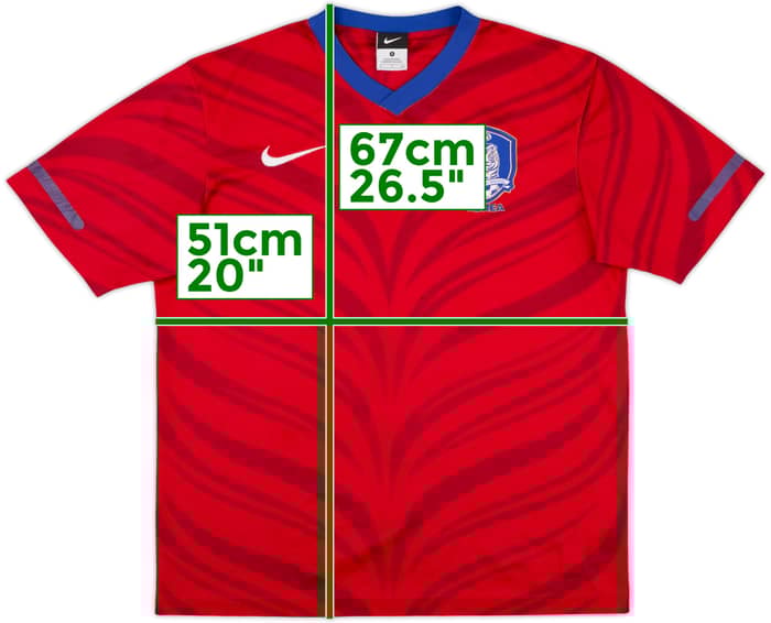 2010-12 South Korea Basic Home Shirt - 6/10 - (S)