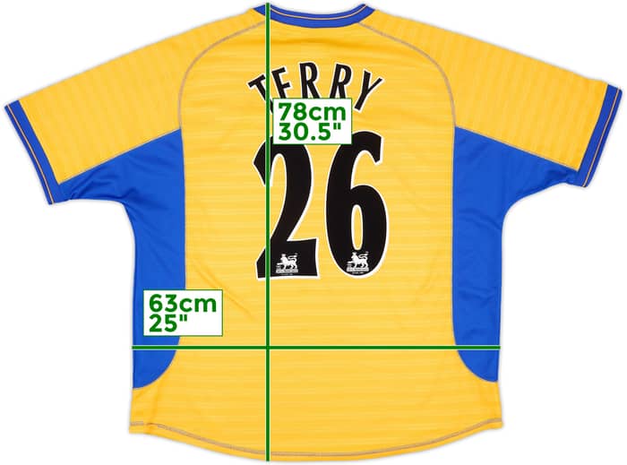 2000-01 Chelsea Away Shirt Terry #26 - 10/10 - (XXL)