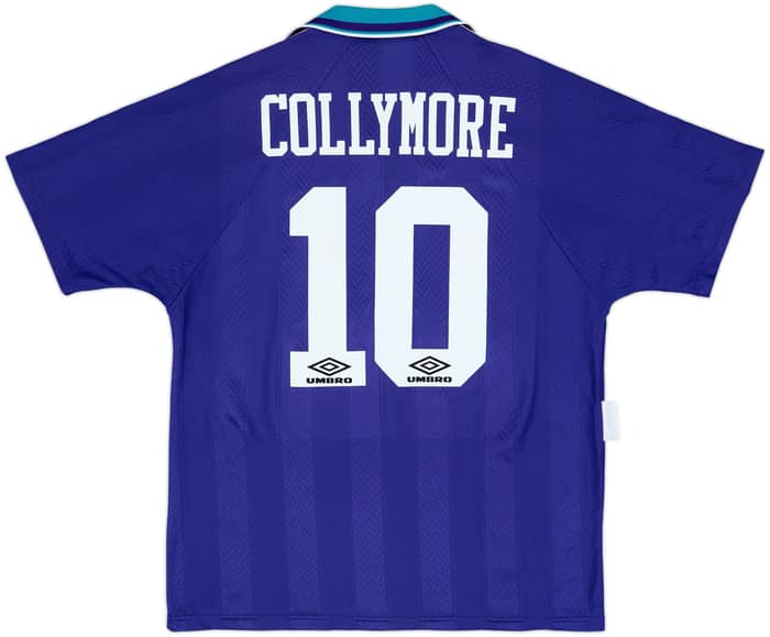 1993-95 Nottingham Forest Away Shirt Collymore #10 - 5/10 - (L)