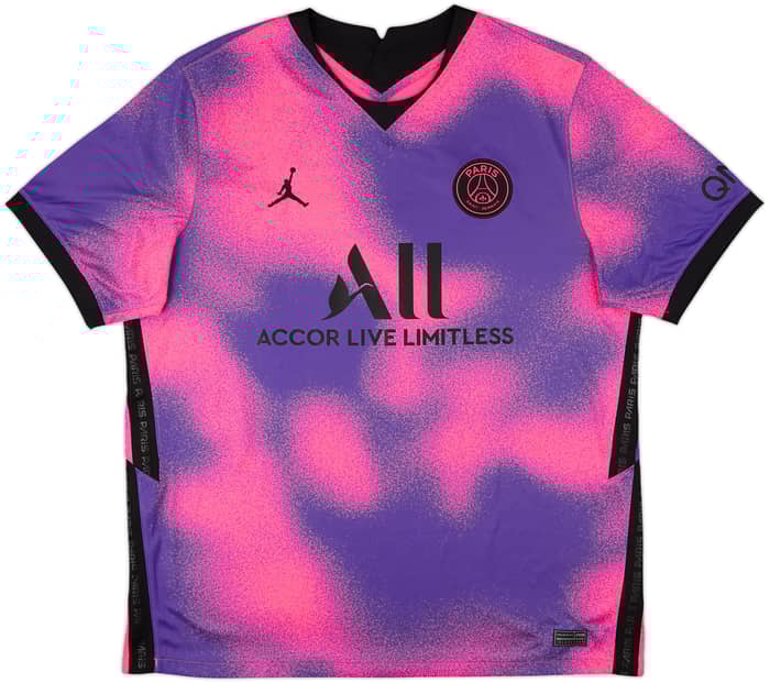 2020-21 Paris Saint-Germain Fourth Shirt Mbappe #7 - 10/10 - (XL)