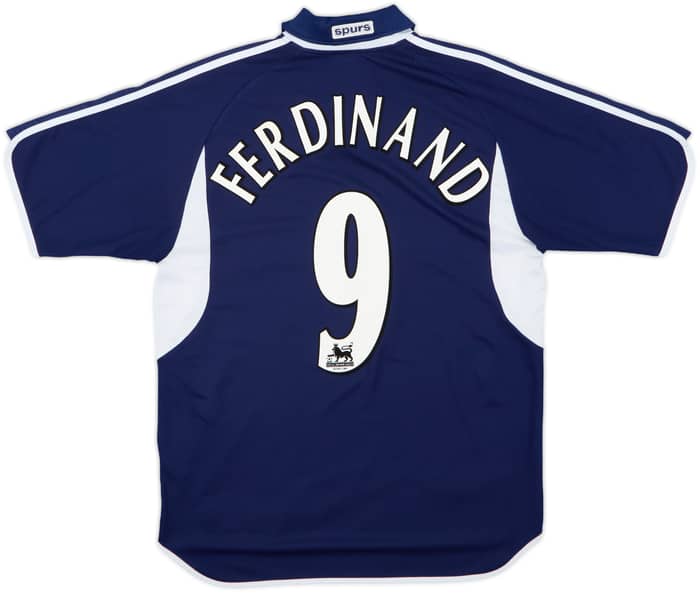 2000-01 Tottenham Away Shirt Ferdinand #9 - 7/10 - (M)