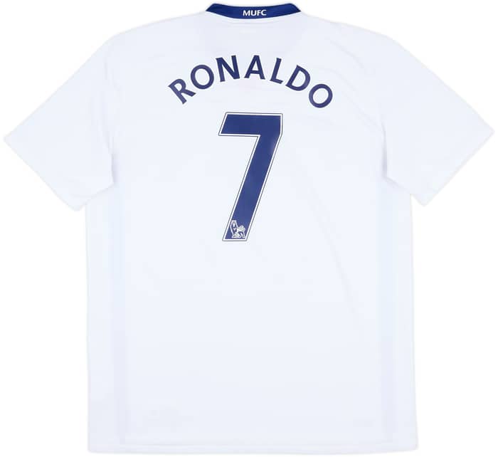 2008-10 Manchester United Away Shirt Ronaldo #7 - 7/10 - (L)