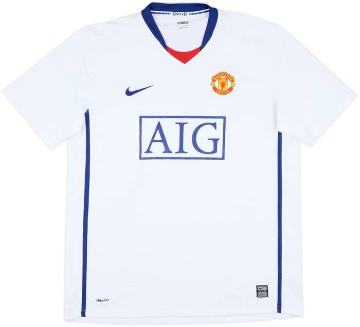 2008-10 Manchester United Away Shirt Ronaldo #7 - 7/10 - (L)