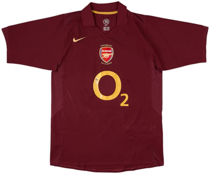 2005-06 Arsenal Home Shirt Henry #14 - 6/10 - (M)