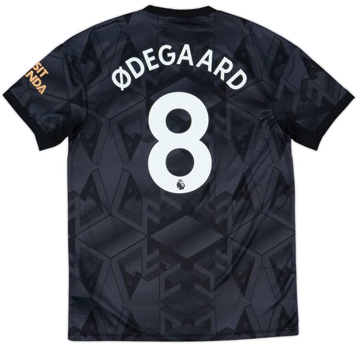 2022-23 Arsenal Away Shirt Odegaard #8 (M)