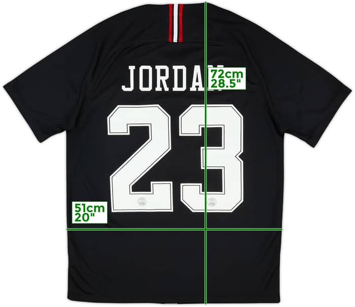 2018-19 Paris Saint-Germain Third/Home Shirt Jordan #23 - 10/10 - (L)