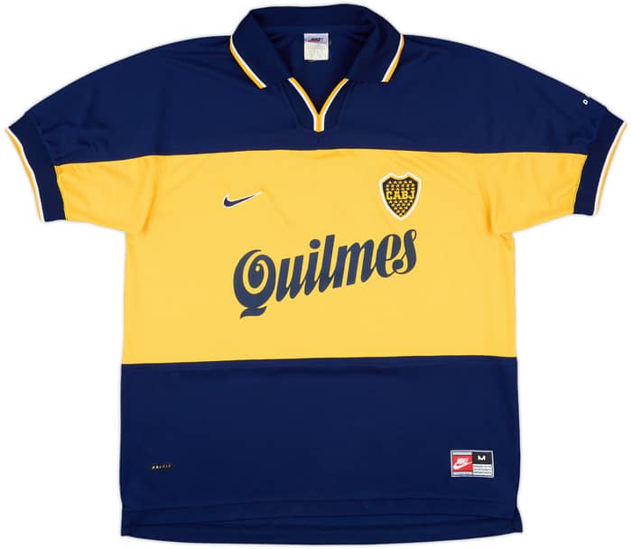 1998-00 Boca Juniors Home Shirt - 9/10 - (M)