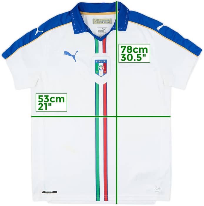 2016-17 Italy Away Shirt - 6/10 - (L)
