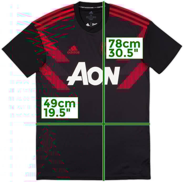 2018-19 Manchester United adidas Training Shirt - 5/10 - (M)