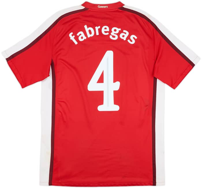 2008-10 Arsenal Home Shirt Fabregas #4 - 5/10 - (M)