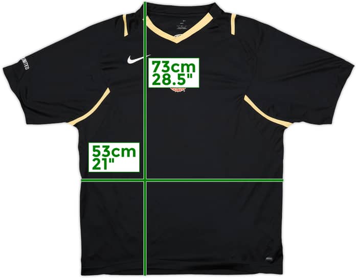 2006-07 Manchester United Nike Training Shirt - 8/10 - (S)