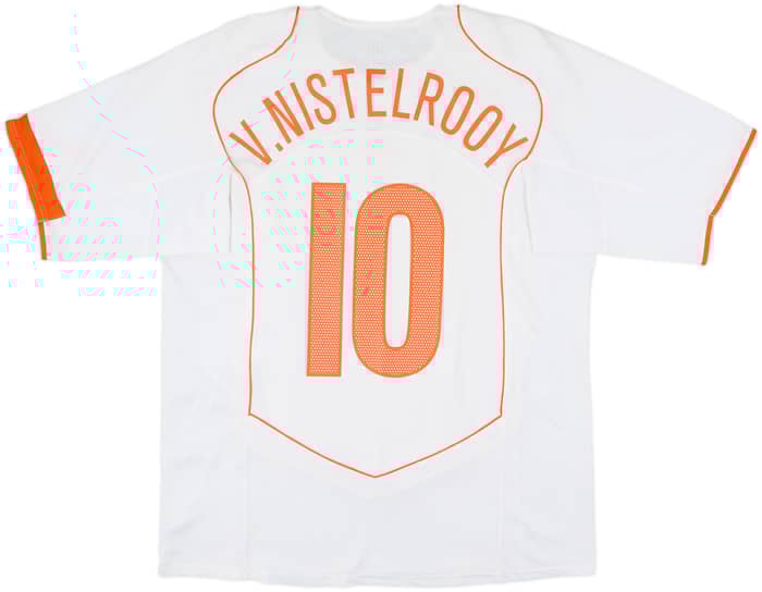 2004-06 Netherlands Away Shirt V.Nistelrooy #10 - 8/10 - (L)