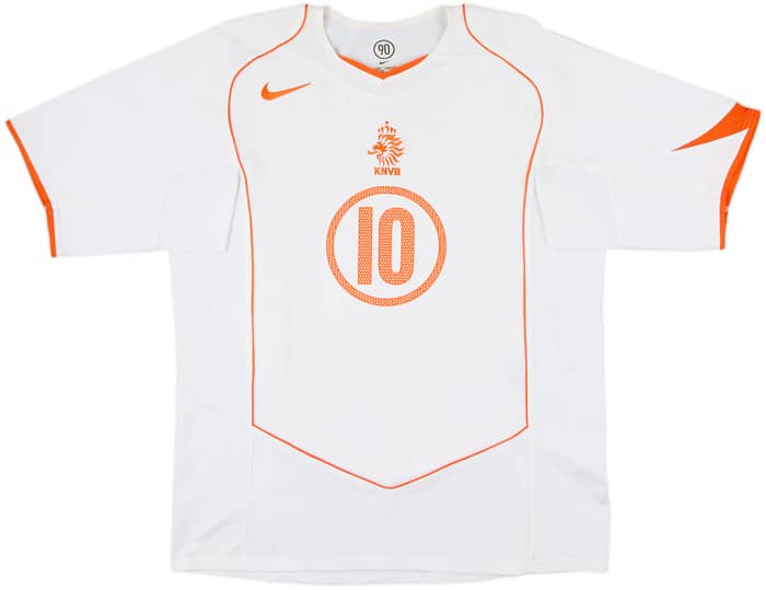 2004-06 Netherlands Away Shirt V.Nistelrooy #10 - 8/10 - (L)