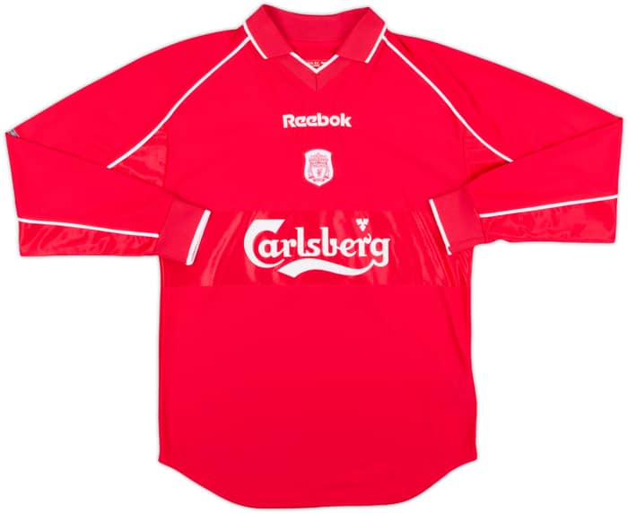 2000-02 Liverpool Home L/S Shirt Owen #10 - 8/10 - (S)