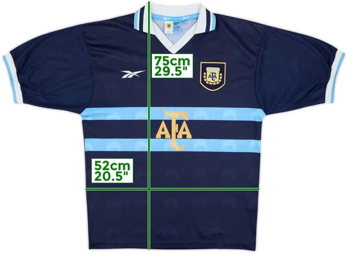 1999-01 Argentina Away Shirt - 5/10 - (M)