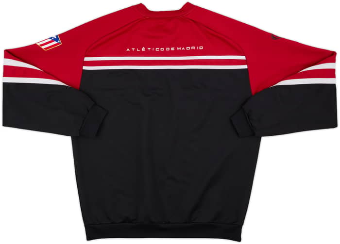 2001-02 Atletico Madrid Nike Sweat Top - 7/10 - (L)