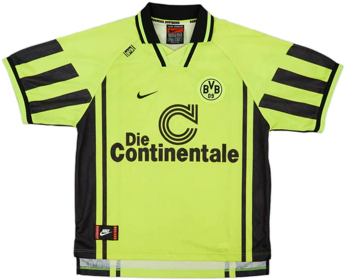 1996-97 Borussia Dortmund Home Shirt - 8/10 - (XL)