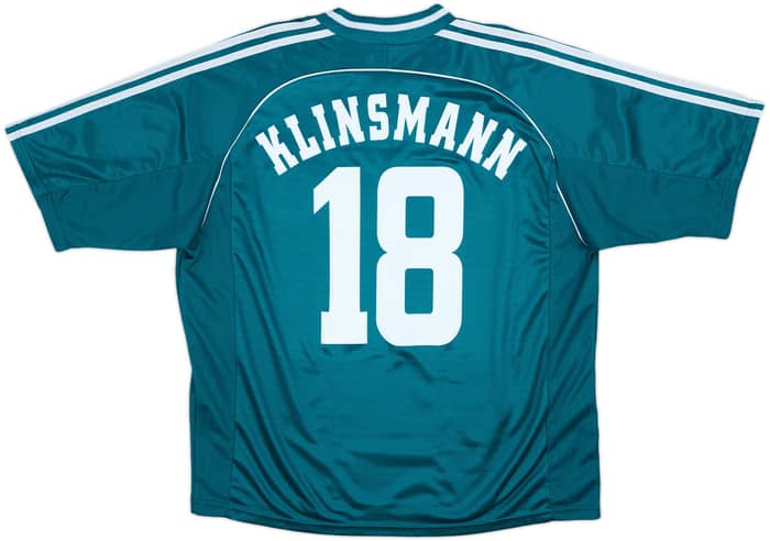 1998-00 Germany Away Shirt Klinsmann #18 - 8/10 - (XL)