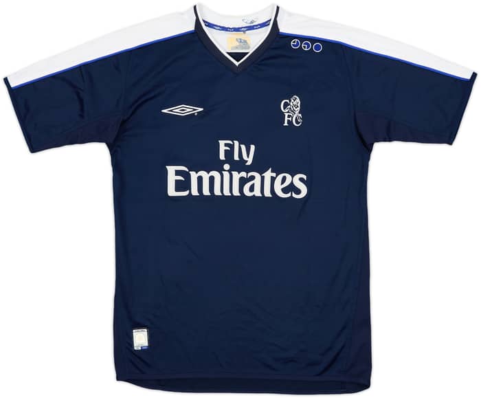 2002-03 Chelsea Umbro Training Shirt - 8/10 - (M)