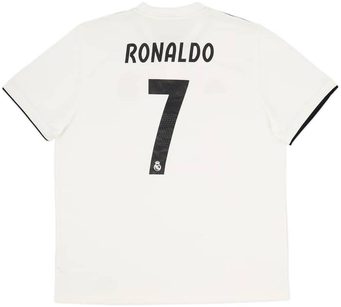 2018-19 Real Madrid Home Shirt Ronaldo #7 (XL)