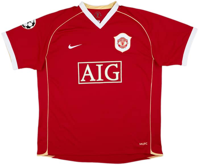 2006-07 Manchester United Home Shirt Ronaldo #7 - 10/10 - (XL)