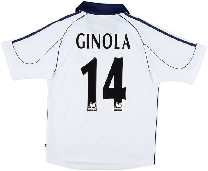 1999-01 Tottenham Home Shirt Ginola #14 - 9/10 - (S)