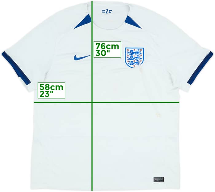 2023-24 England Lionesses Home Shirt - 3/10 - (Men's XL)
