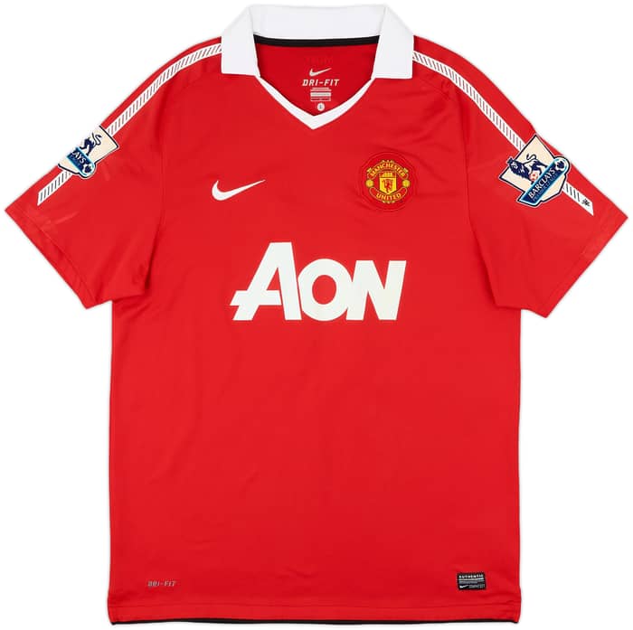 2010-11 Manchester United Home Shirt Giggs #11 - 7/10 - (L)