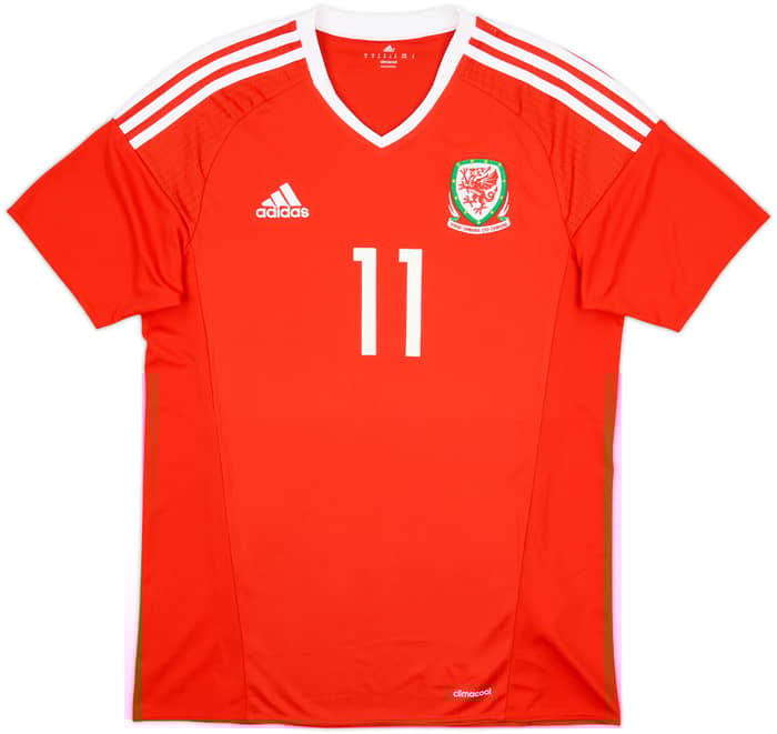 2016-17 Wales Home Shirt Bale #11 - 9/10 - (M)