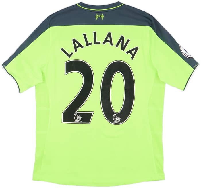 2016-17 Liverpool Third Shirt Lallana #20 - 7/10 - (M)