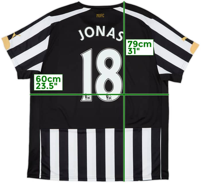 2014-15 Newcastle Home Shirt Jonas #18 - 8/10 - (L)