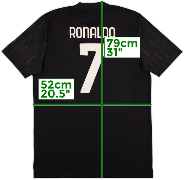 2021-22 Juventus Away Shirt Ronaldo #7 - 6/10 - (L)